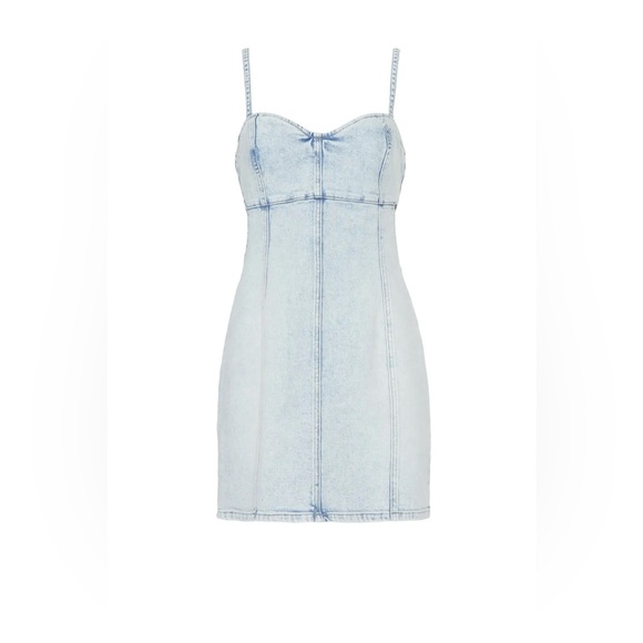 BLANKNYC Pay Back Denim Dress, Size 4 - Picture 3 of 10